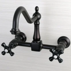 Sale Duchess 8-Inch Centerset Wall Mount 2-Hole Kitchen Faucet Wall Mounted Kitchen Faucets