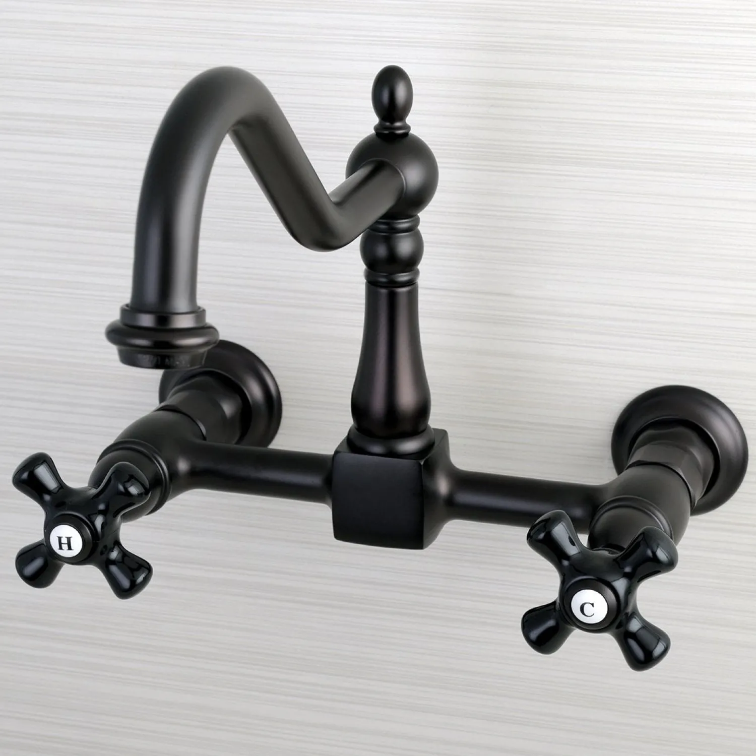 Sale Duchess 8-Inch Centerset Wall Mount 2-Hole Kitchen Faucet Wall Mounted Kitchen Faucets