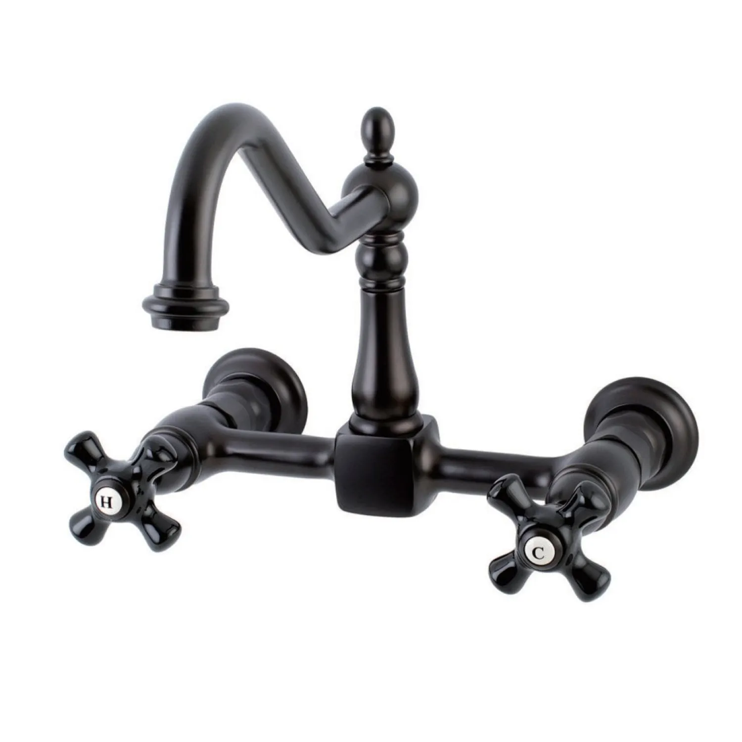 Sale Duchess 8-Inch Centerset Wall Mount 2-Hole Kitchen Faucet Wall Mounted Kitchen Faucets