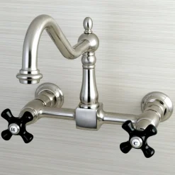 Sale Duchess 8-Inch Centerset Wall Mount 2-Hole Kitchen Faucet Wall Mounted Kitchen Faucets