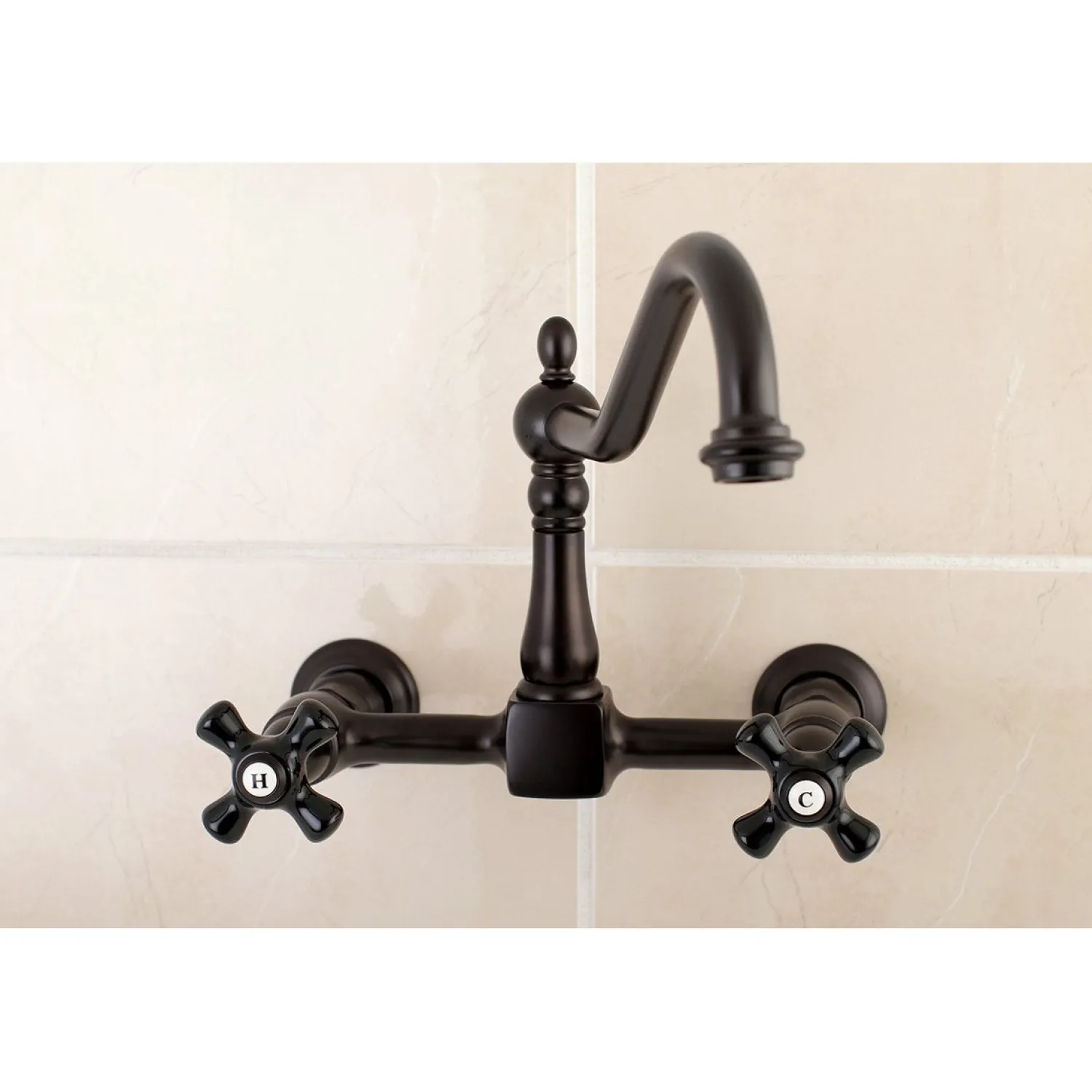 Sale Duchess 8-Inch Centerset Wall Mount 2-Hole Kitchen Faucet Wall Mounted Kitchen Faucets
