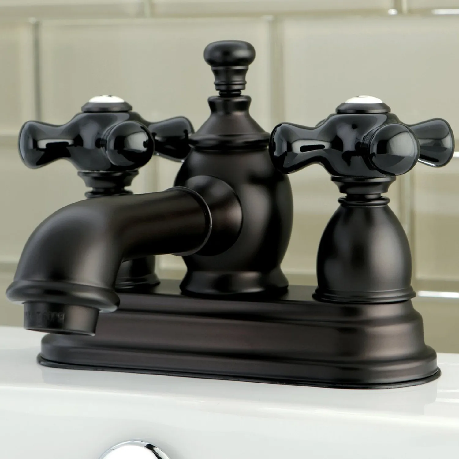 Clearance Duchess 4-Inch Centerset Deck Mount 3-Hole Bathroom Faucet 4" Center Set