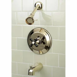 Outlet Duchess Tub and Shower Faucet with Cross Handle Tub & Shower Sets|Tub Faucets