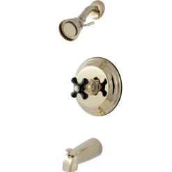 Outlet Duchess Tub and Shower Faucet with Cross Handle Tub & Shower Sets|Tub Faucets