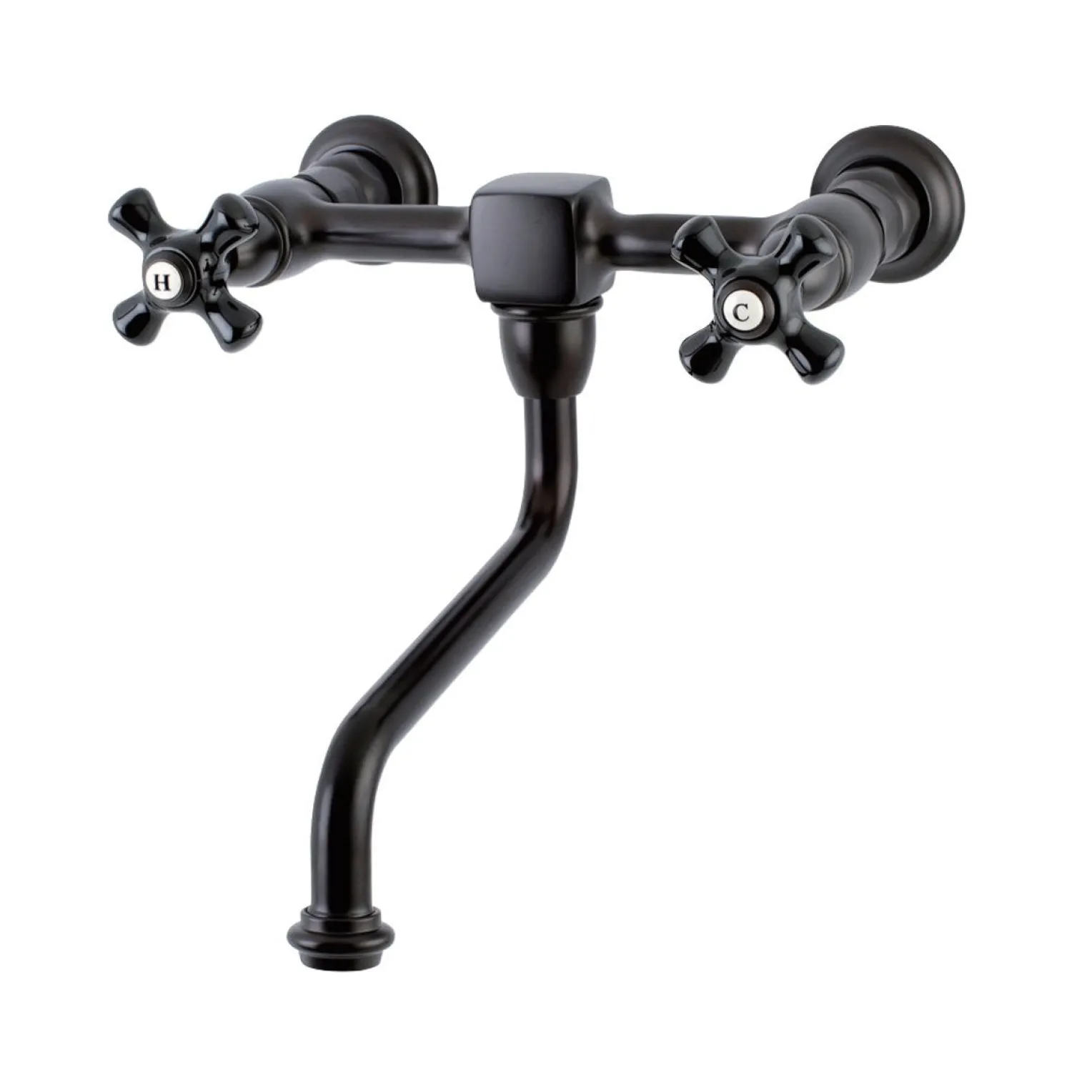 New Duchess Wall Mount 2-Hole Bathroom Faucet Wall Mount