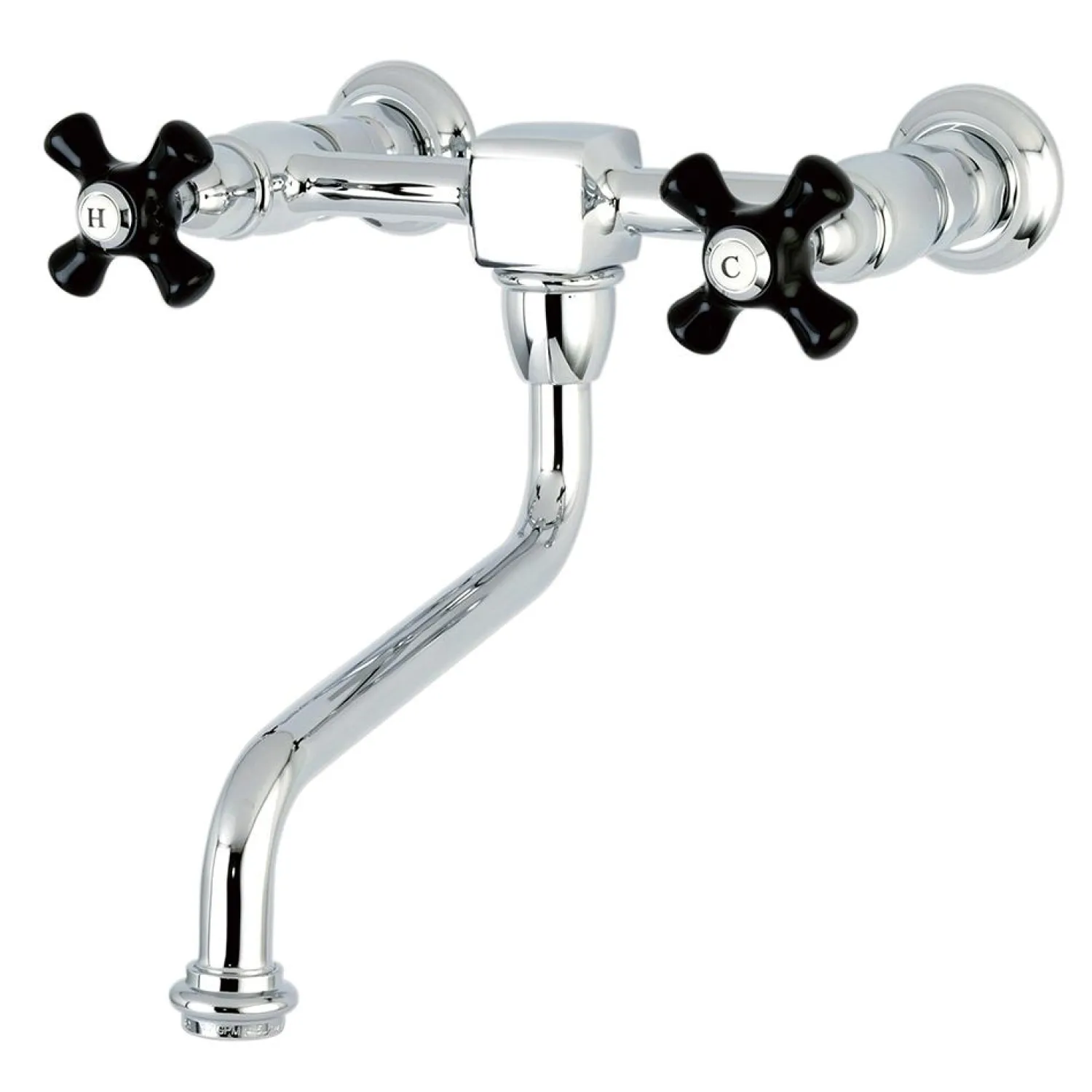 New Duchess Wall Mount 2-Hole Bathroom Faucet Wall Mount