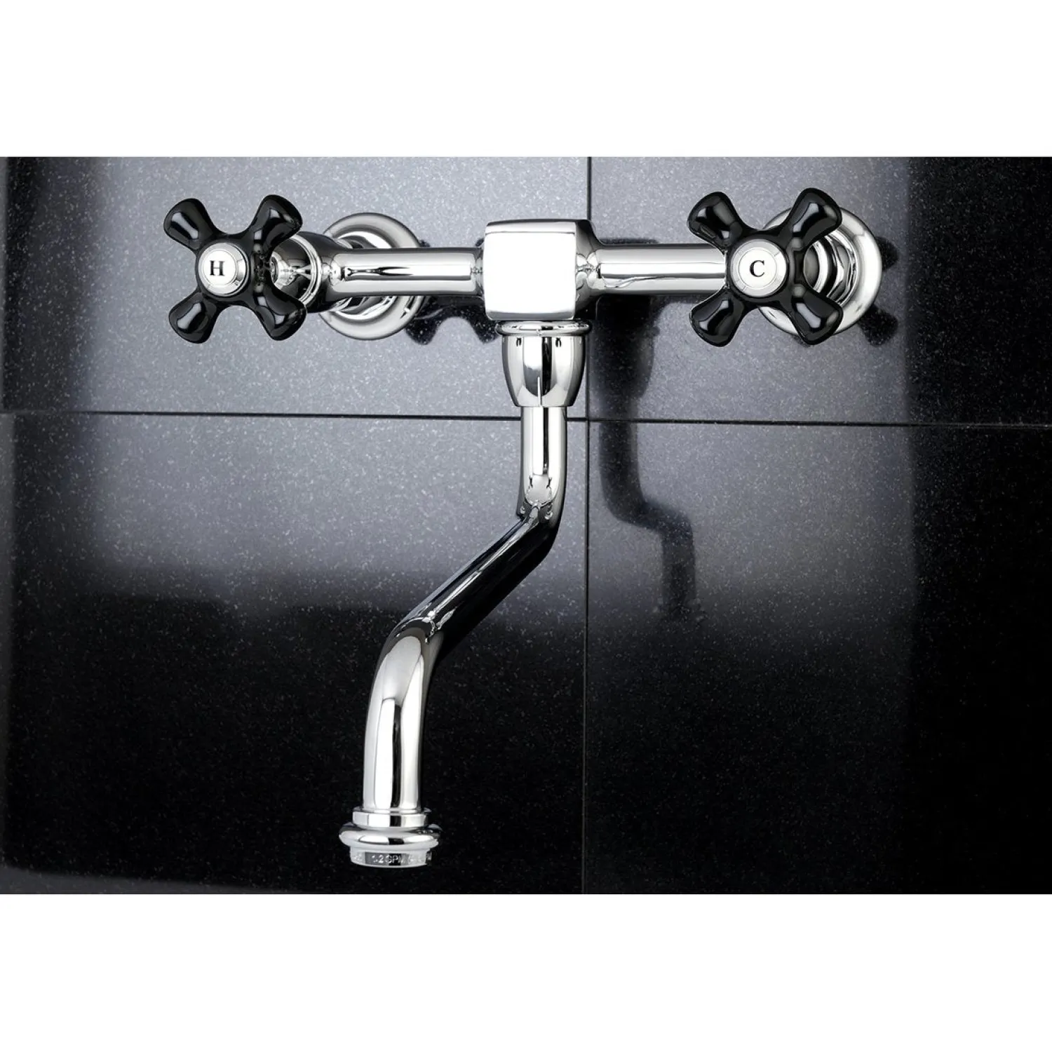 New Duchess Wall Mount 2-Hole Bathroom Faucet Wall Mount
