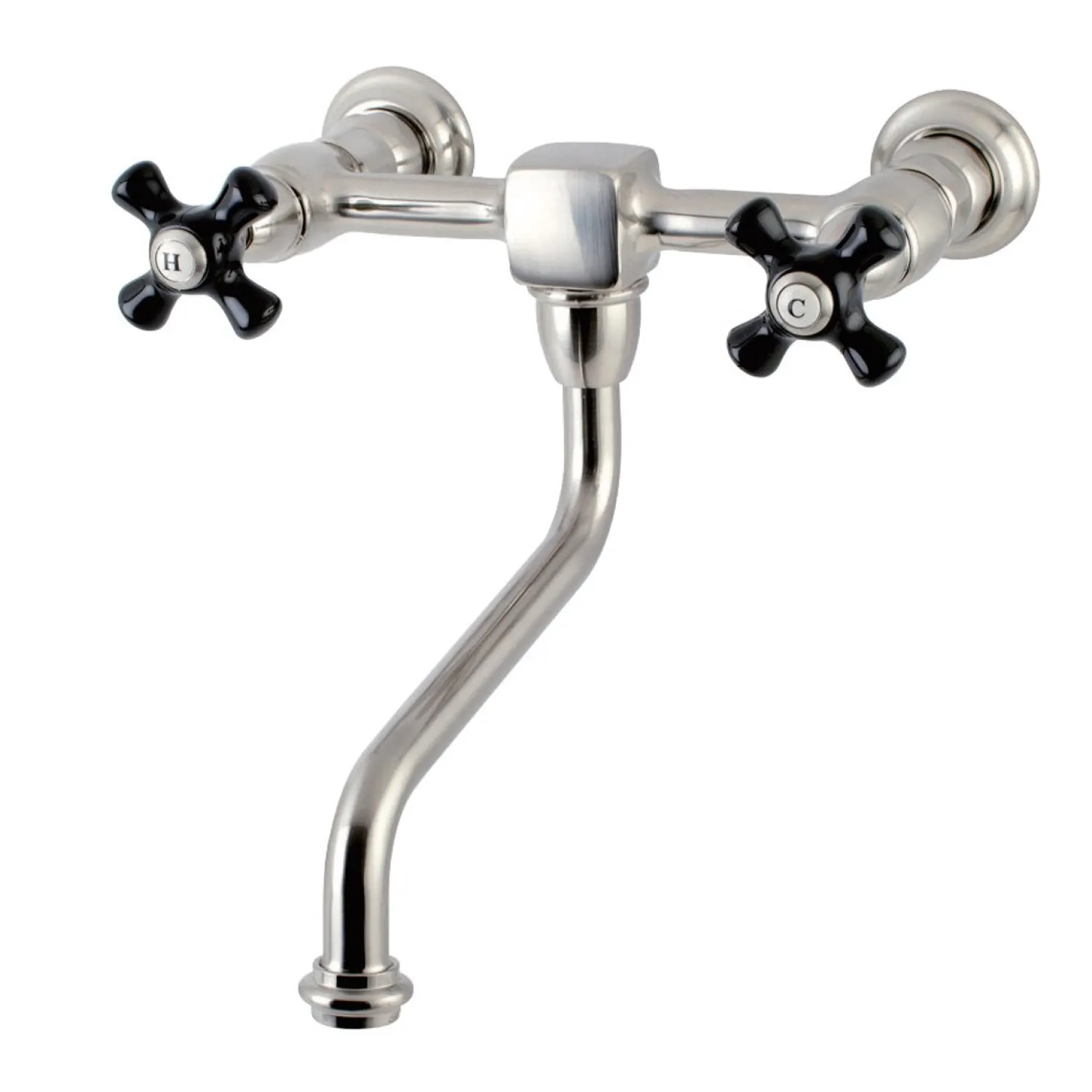New Duchess Wall Mount 2-Hole Bathroom Faucet Wall Mount