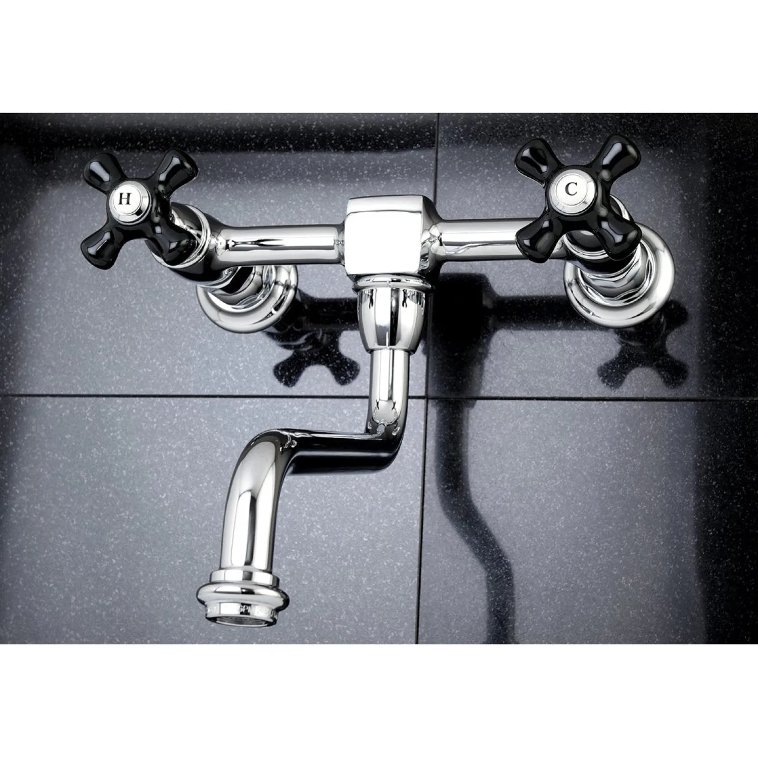 New Duchess Wall Mount 2-Hole Bathroom Faucet Wall Mount