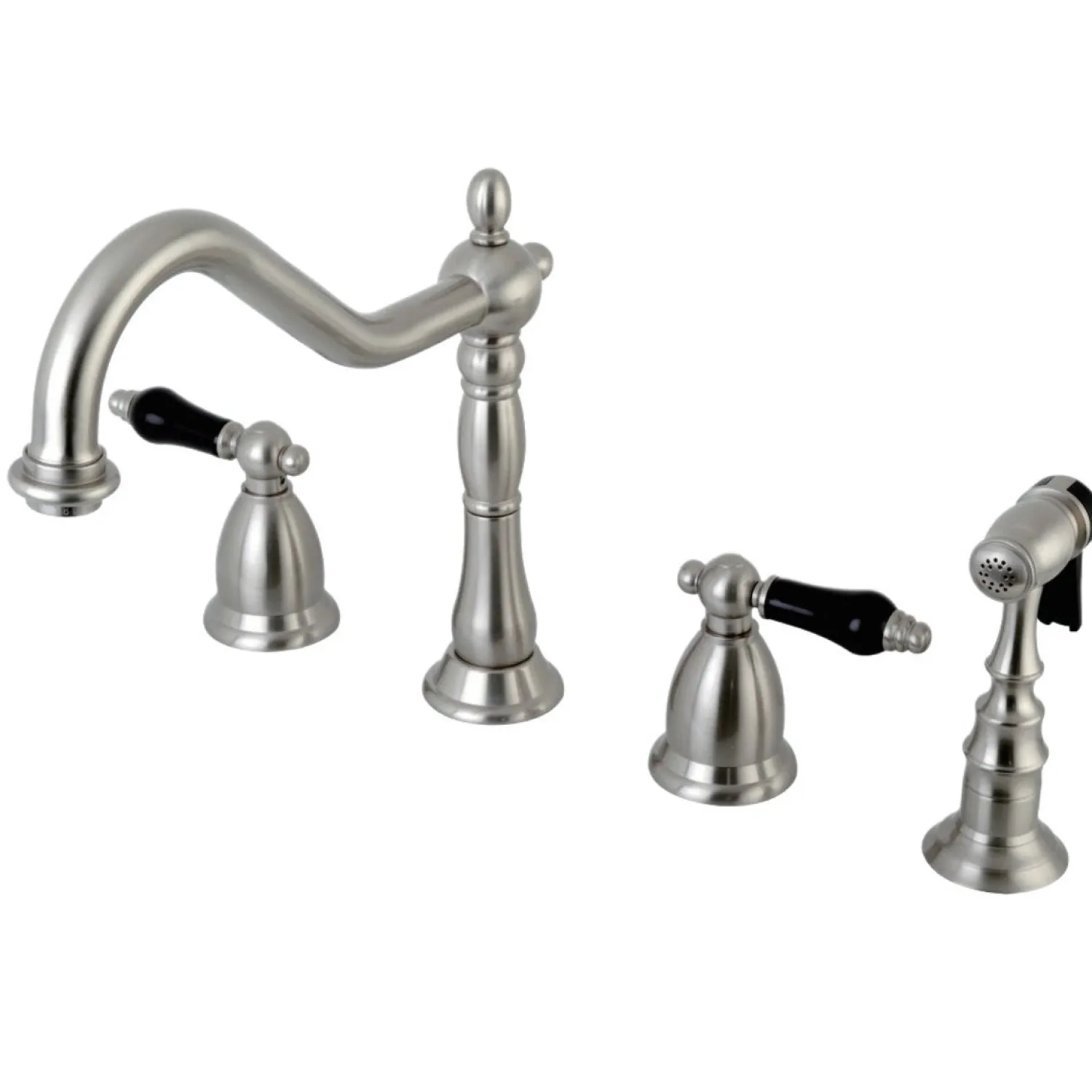 Outlet Duchess Widespread 4-Hole Kitchen Faucet Widespread Kitchen Faucets|Faucets With Side Spray