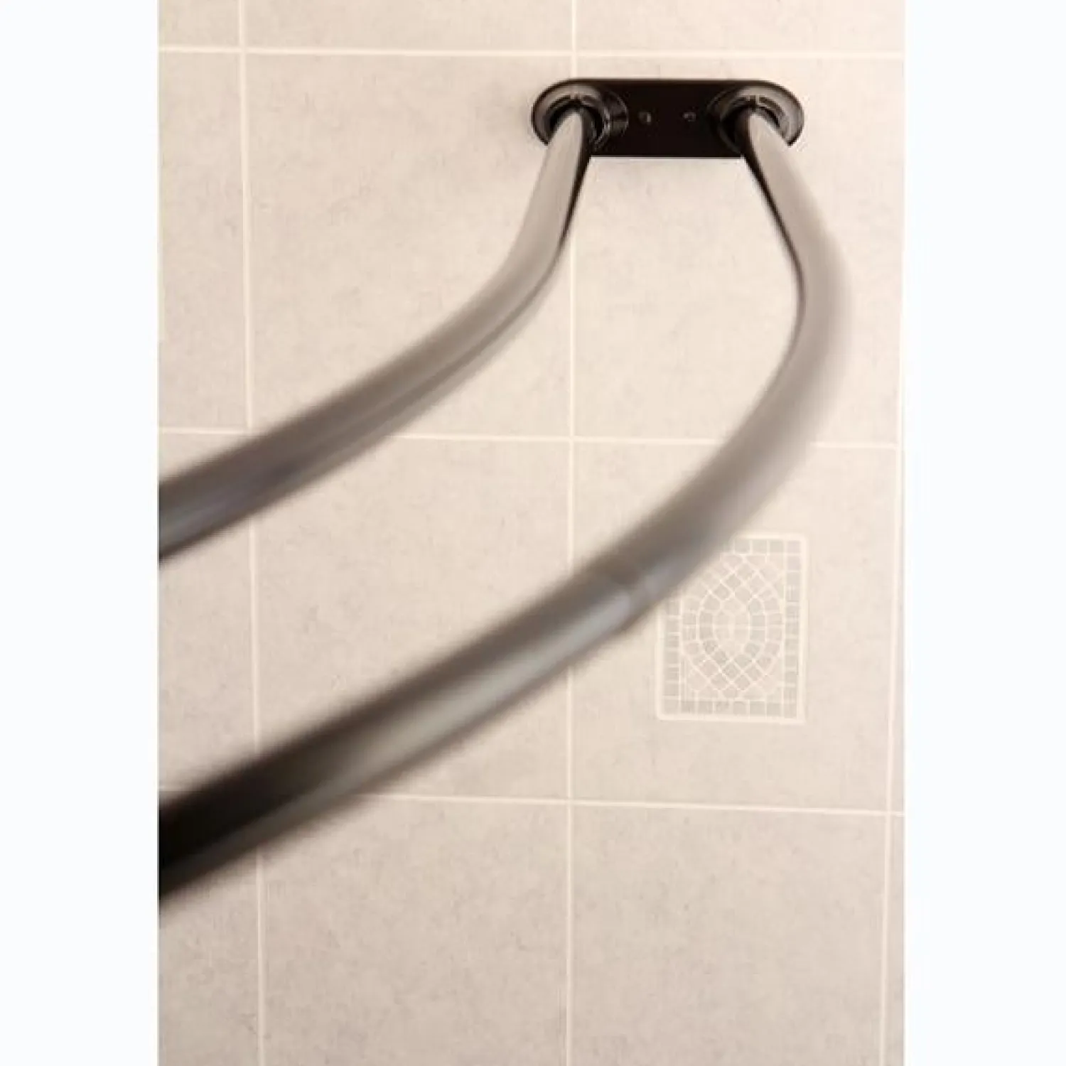 Outlet Edenscape Adjustable (60"-72") Double Curved Stainless Steel Shower Curtain Rod Shower Curtain Rods