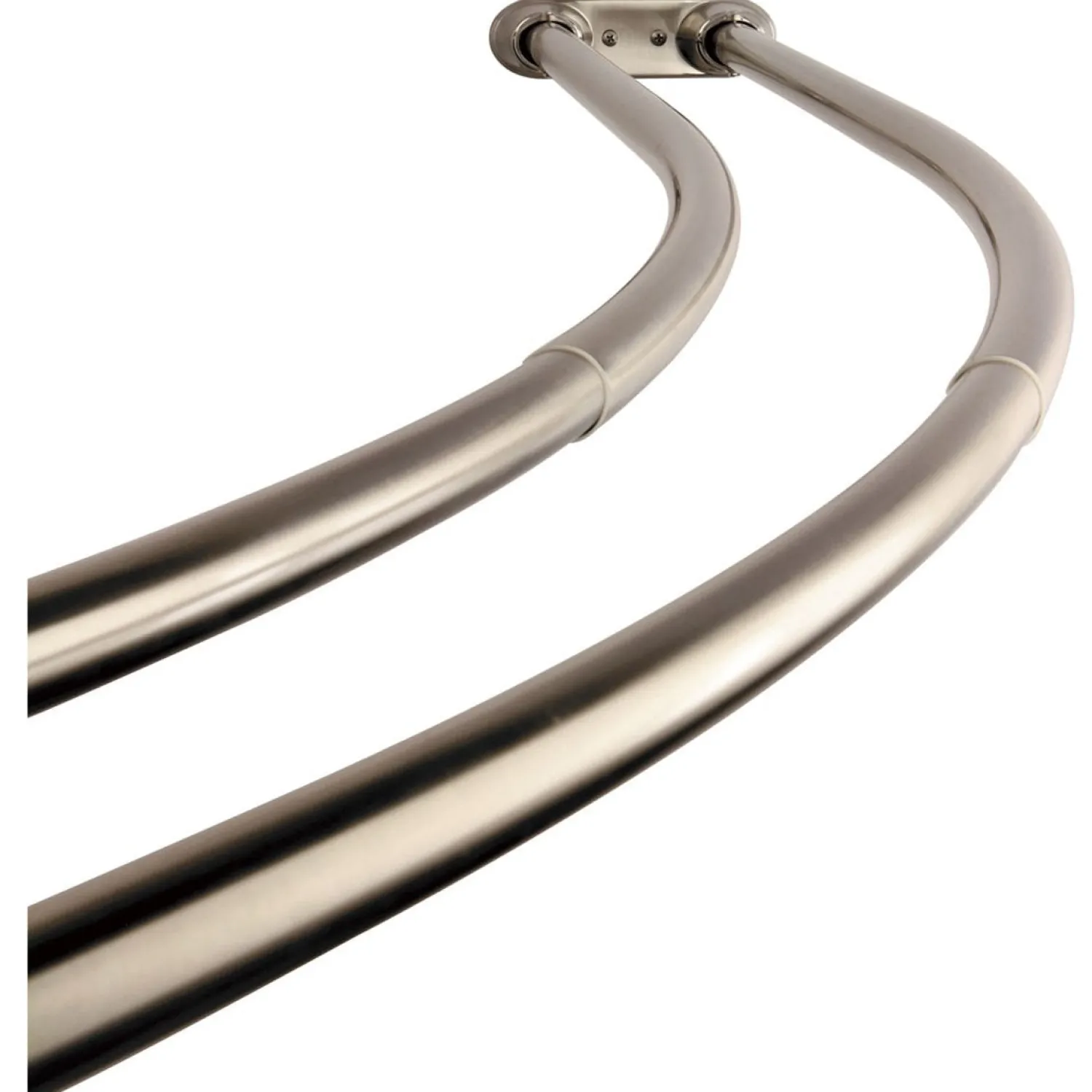 Outlet Edenscape Adjustable (60"-72") Double Curved Stainless Steel Shower Curtain Rod Shower Curtain Rods
