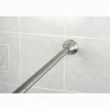 Hot Edenscape Americana 72" Tension Shower Rod with Decorative Flange Shower Curtain Rods