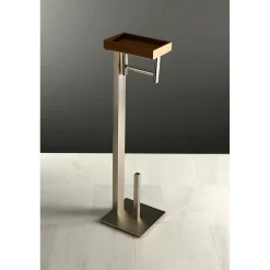 Online Edenscape Freestanding Toilet Paper Holder with Storage Shelf Toilet Paper Holders