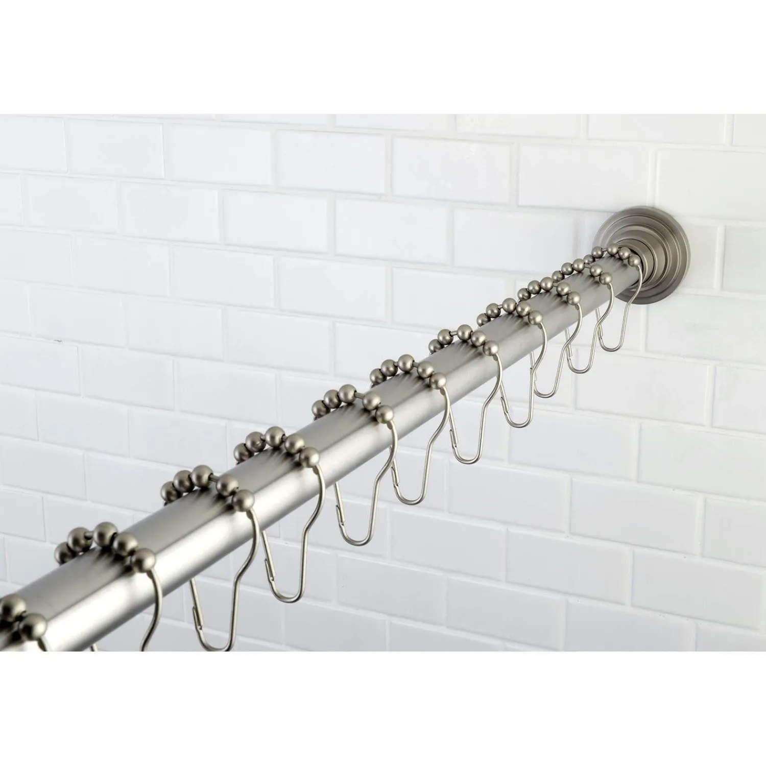Hot Edenscape 72-Inch Adjustable Shower Curtain Rod with Ring Shower Curtain Rods