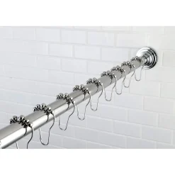 Hot Edenscape 72-Inch Adjustable Shower Curtain Rod with Ring Shower Curtain Rods