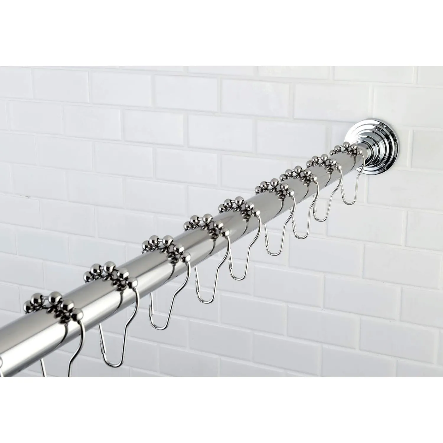 Hot Edenscape 72-Inch Adjustable Shower Curtain Rod with Ring Shower Curtain Rods