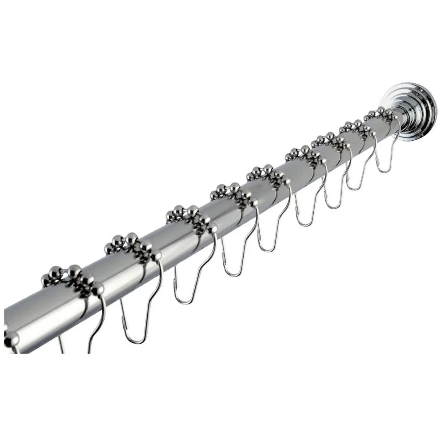 Hot Edenscape 72-Inch Adjustable Shower Curtain Rod with Ring Shower Curtain Rods