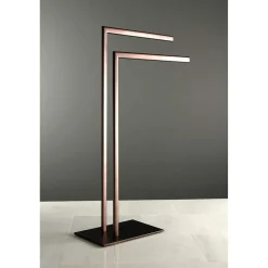Outlet Edenscape Pedestal Dual Towel Rack Free-Standing Towel Racks