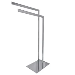 Outlet Edenscape Pedestal Dual Towel Rack Free-Standing Towel Racks