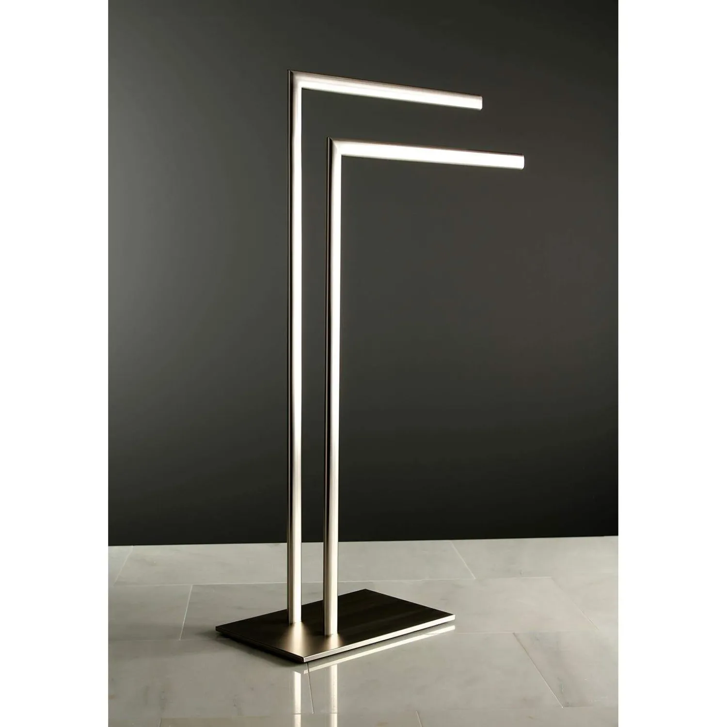 Outlet Edenscape Pedestal Dual Towel Rack Free-Standing Towel Racks