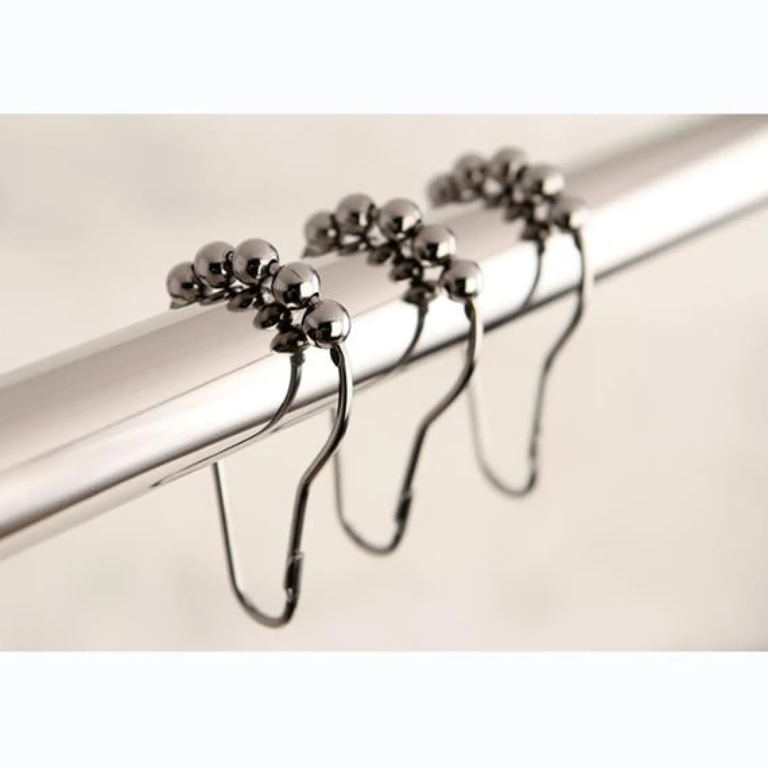 Sale Edenscape Roller Ball Shower Curtain Rings, 12 Pcs/Set Shower Curtain Rods