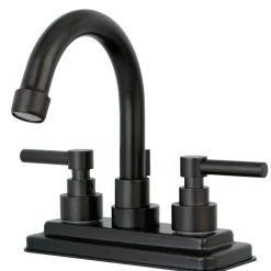 Elinvar Deck Mount 4-Inch Centerset Bathroom Faucet 4" Center Set