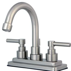 Elinvar Deck Mount 4-Inch Centerset Bathroom Faucet 4