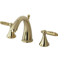 Elinvar 8" to 16" Widespread Lavatory Faucet with Brass Pop-up and Two Handle 8" Widespread