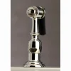 English Country 8" Bridge Kitchen Faucet with Sprayer Faucets With Side Spray|Bridge Faucets