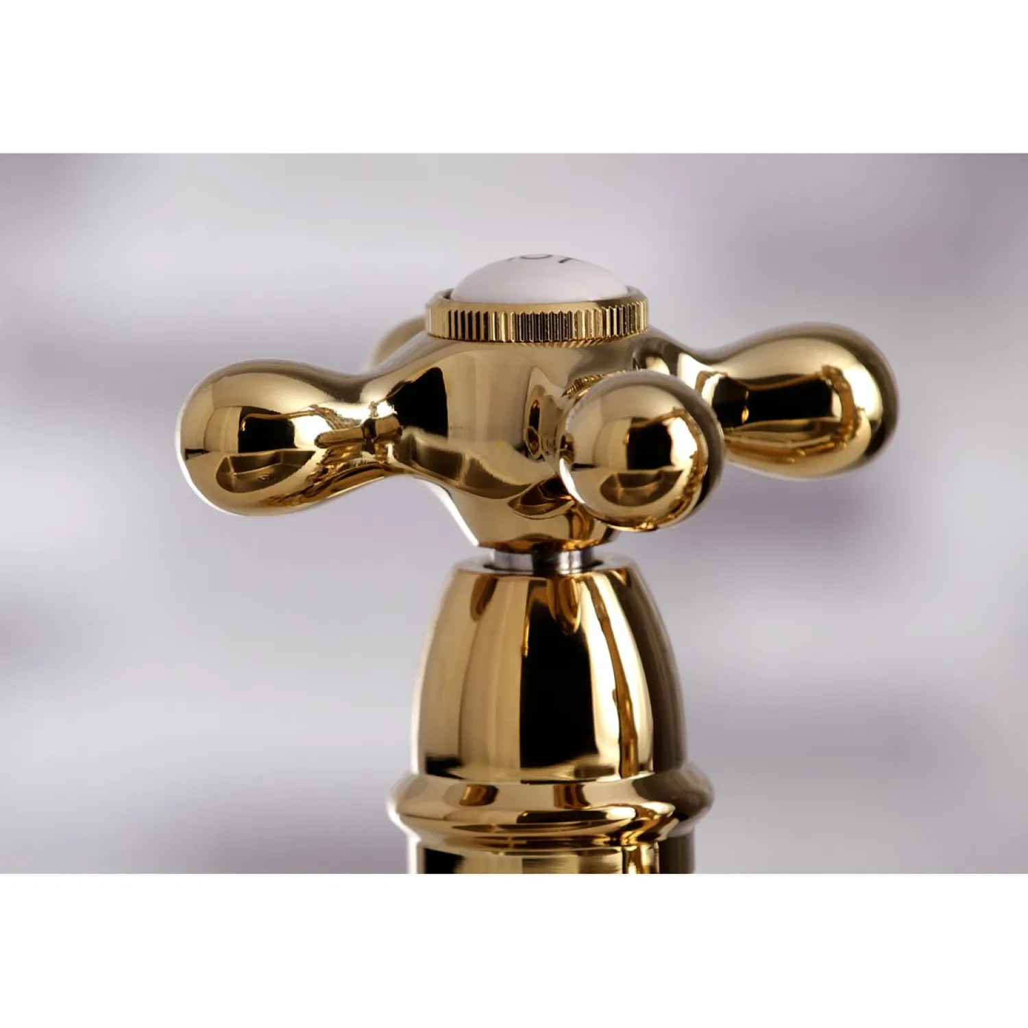 English Country 8" Bridge Kitchen Faucet with Sprayer Faucets With Side Spray|Bridge Faucets