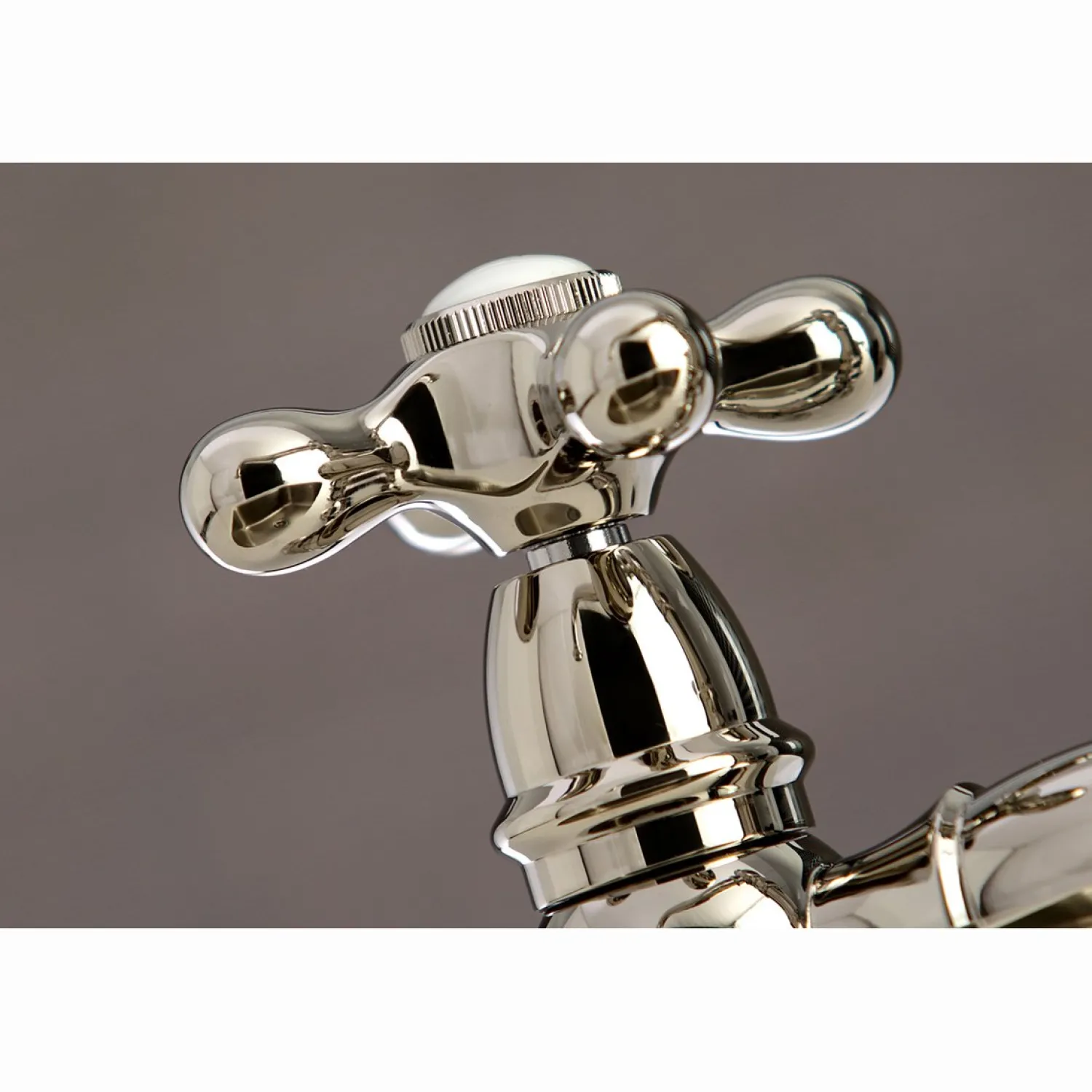 English Country 8" Bridge Kitchen Faucet with Sprayer Faucets With Side Spray|Bridge Faucets