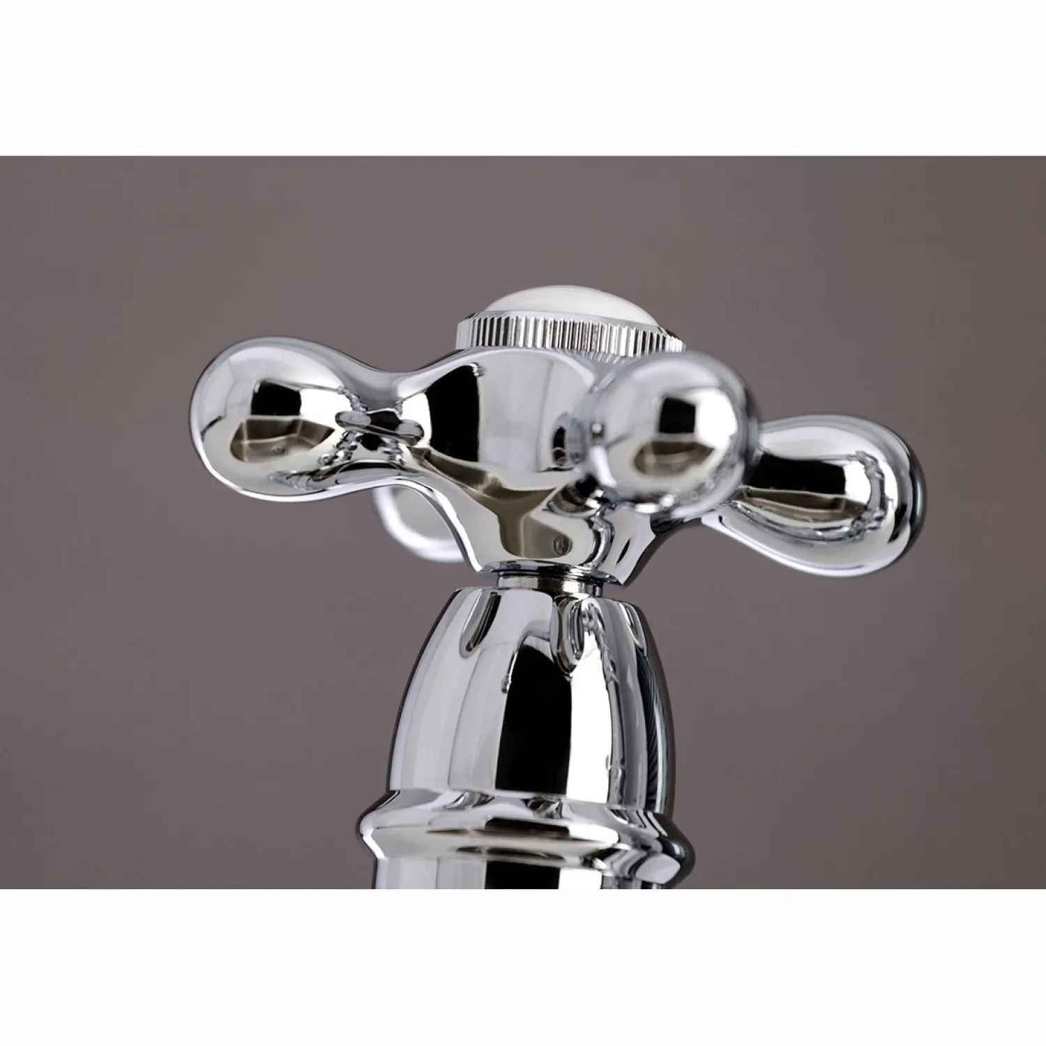 English Country 8" Bridge Kitchen Faucet with Sprayer Faucets With Side Spray|Bridge Faucets
