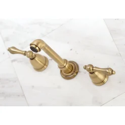 Hot English Country Wall Mount Bathroom Faucet Wall Mount