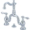 Outlet English Country Bathroom Bridge Faucet 8" Widespread|4" Center Set