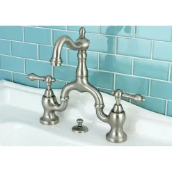 Outlet English Country Bathroom Bridge Faucet 8
