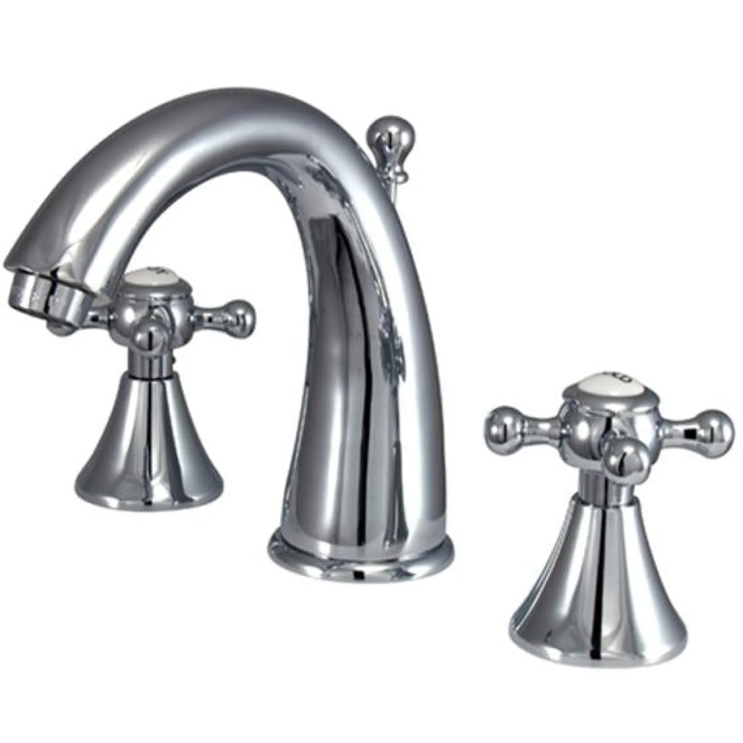 Online English Country 8" to 16" Widespread Two Handle Lavatory Faucet with Brass Pop-up 8" Widespread