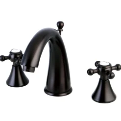 Online English Country 8" to 16" Widespread Two Handle Lavatory Faucet with Brass Pop-up 8" Widespread