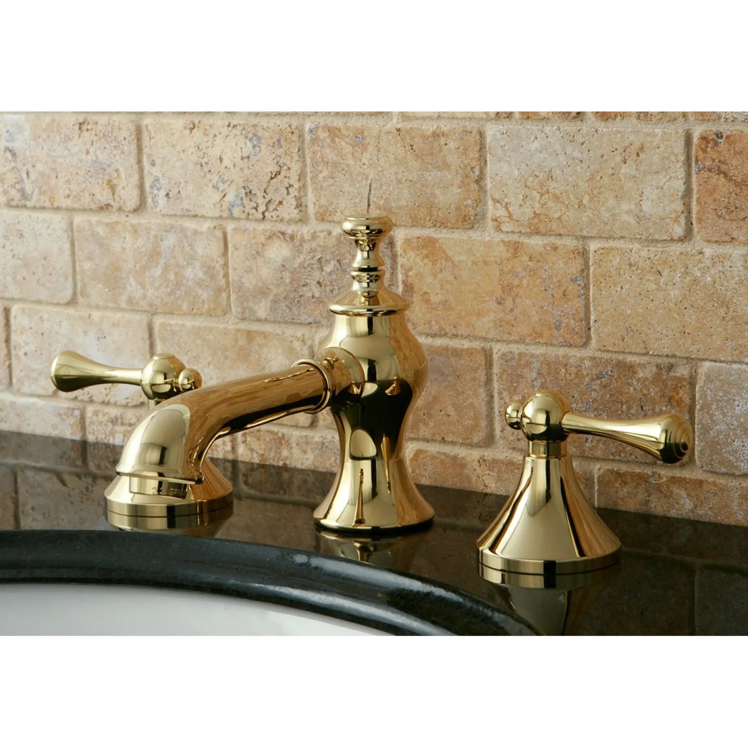 Sale English Country 8-Inch Widespread Bathroom Faucet 8" Widespread