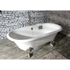 Best English Country Single Handle Freestanding Roman Tub Filler with Hand Shower Free Standing Tub Fillers|Tub Faucets