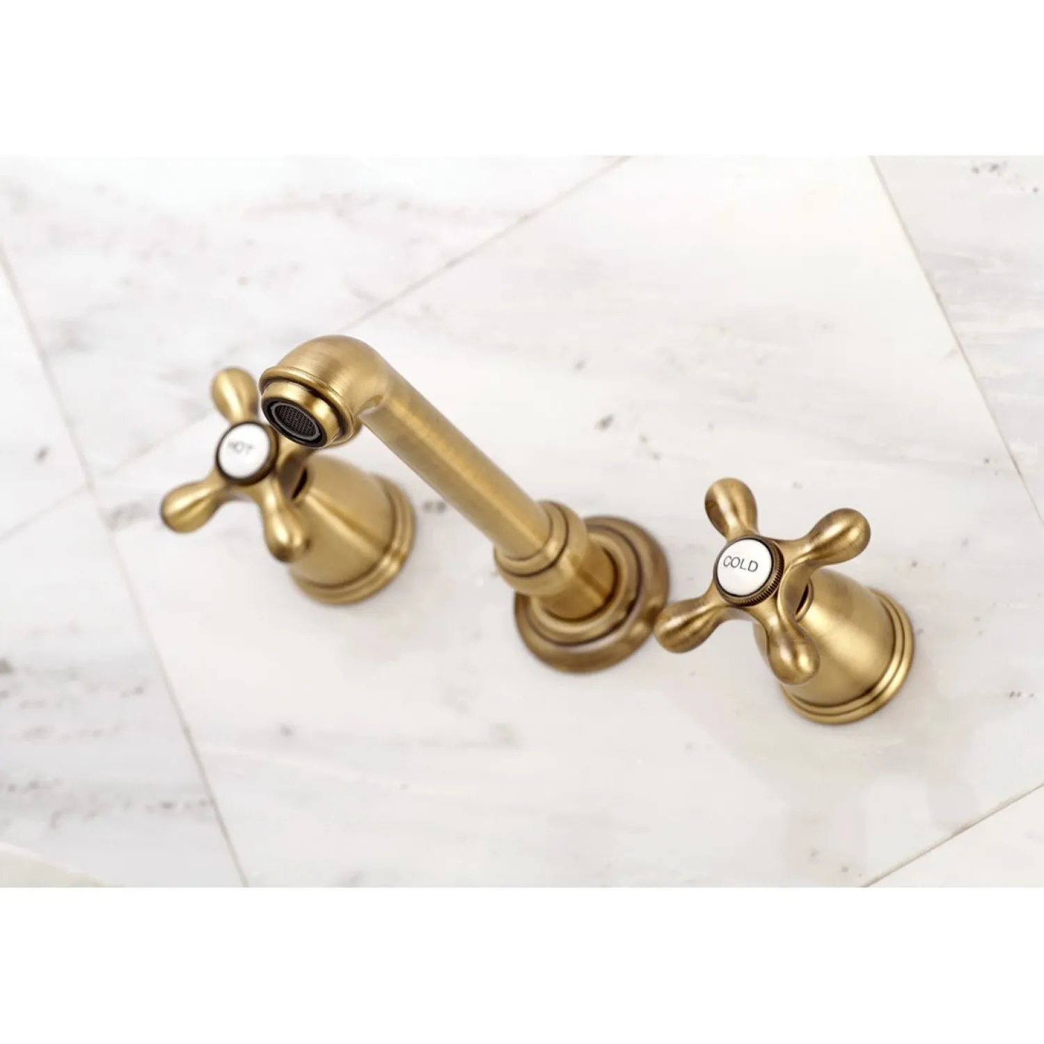 Best English Country 2-Handle Wall Mount Roman Tub Faucet Tub Faucets