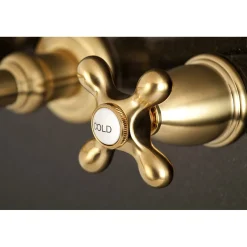 Best English Country 2-Handle Wall Mount Roman Tub Faucet Tub Faucets