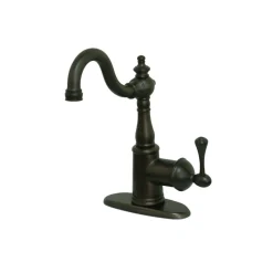 Clearance English Vintage Fauceture Single-Handle 4-Inch Centerset Bathroom Faucet Single Hole|4