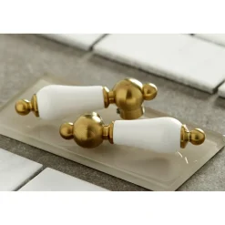 Discount English Vintage 2-Handle Wall Mount Roman Tub Faucet Tub Faucets