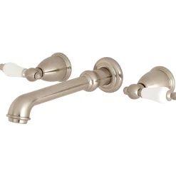 Discount English Vintage 2-Handle Wall Mount Roman Tub Faucet Tub Faucets