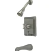 New English Vintage Tub and Shower Faucet with Diverter Tub & Shower Sets|Tub Faucets