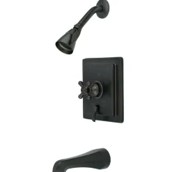 New English Vintage Tub and Shower Faucet with Diverter Tub & Shower Sets|Tub Faucets