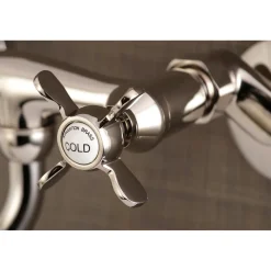 Clearance Essex Adjustable Center Wall Mount Bathroom Faucet Wall Mount