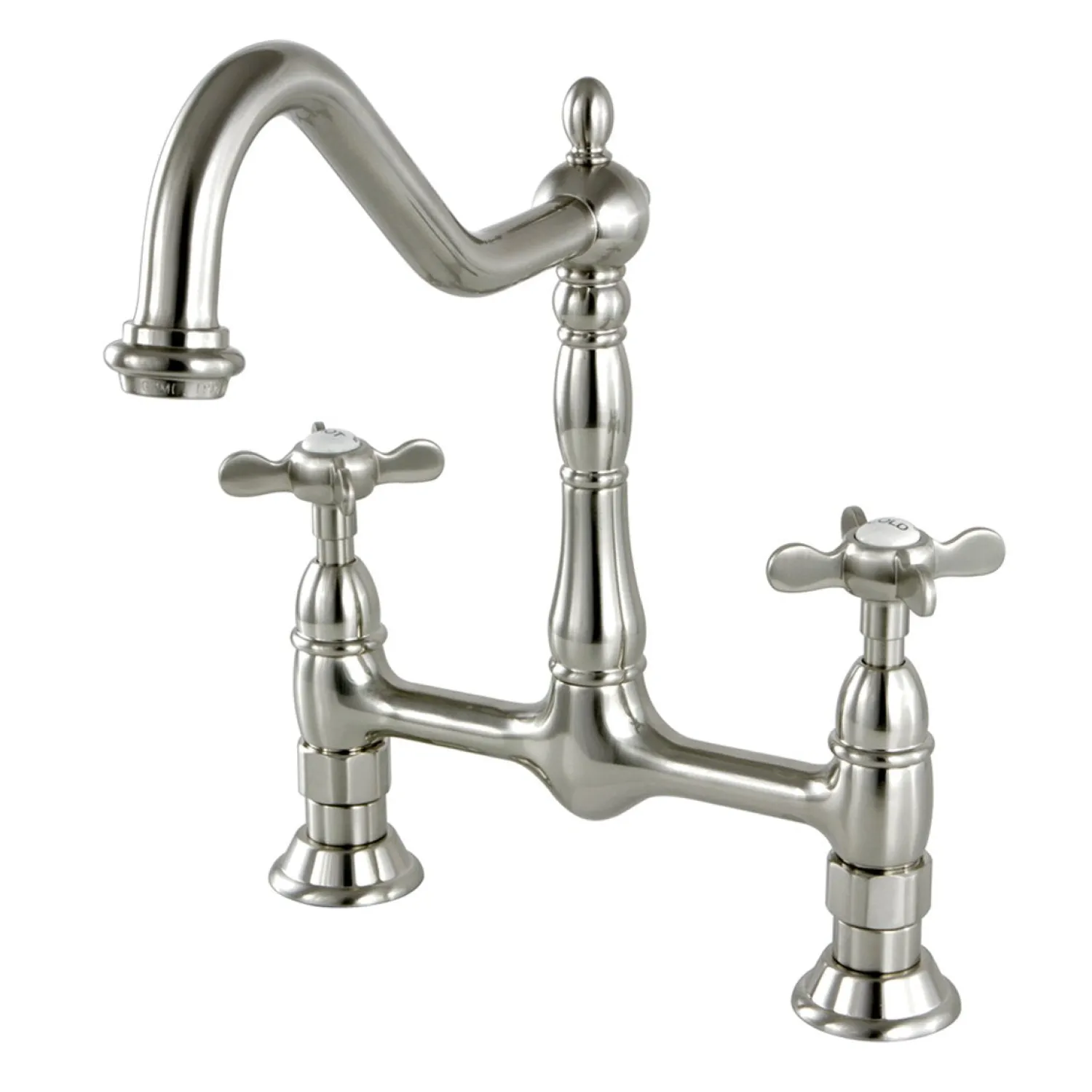 Essex 8" Centerset Kitchen Faucet Less Sprayer Bridge Faucets