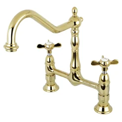 Essex 8" Centerset Kitchen Faucet Less Sprayer Bridge Faucets